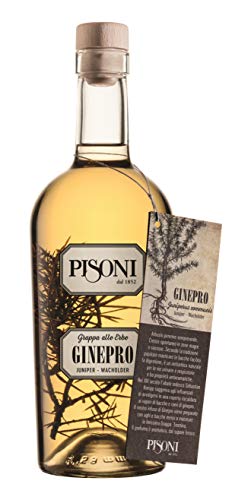 Grappa alle erbe " Ginepro" 40% 0.70L - PISONI von Generisch