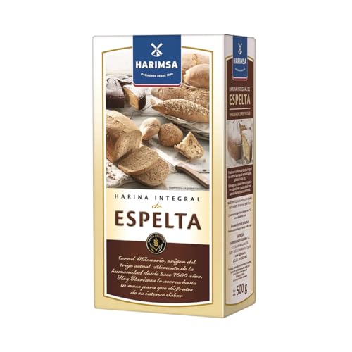 HARIMSA Vollkorn-Dinkelmehl 500 g. 2er-Pack. von Generisch