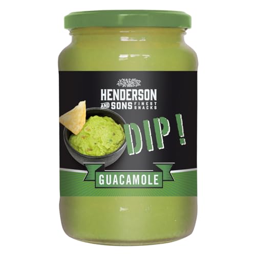 HENDERSON & SONS Guacamole Nacho Dip 1kg Avocado-Sauce für Nachos Großpackung 1000g HENDERSON & SONS Guacamole Nacho Dip 1kg Avocado-Sauce für Nachos Großpackung 1000g von Generisch