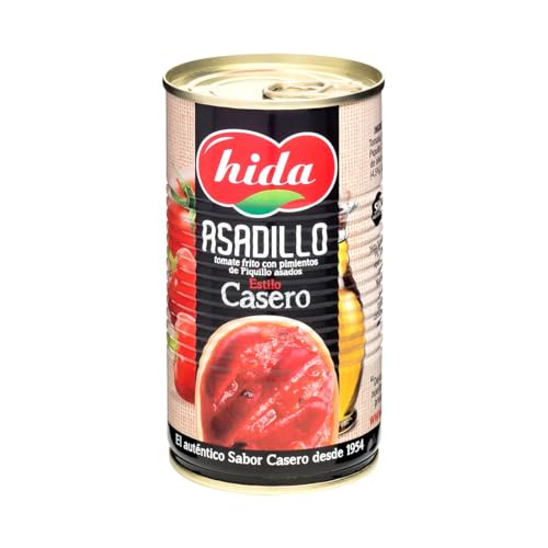 HIDA Gebratene Tomaten-Asadillo mit gerösteten Piquillo-Paprika 340 g Dose. 3er Packung HIDA Gebratene Tomaten-Asadillo mit gerösteten Piquillo-Paprika 340 g Dose. 3er Packung von Generisch