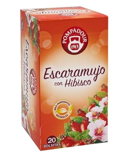 Hagebutten-Hibiskus-Tee 20 Stk. 6er-Pack. von Generisch
