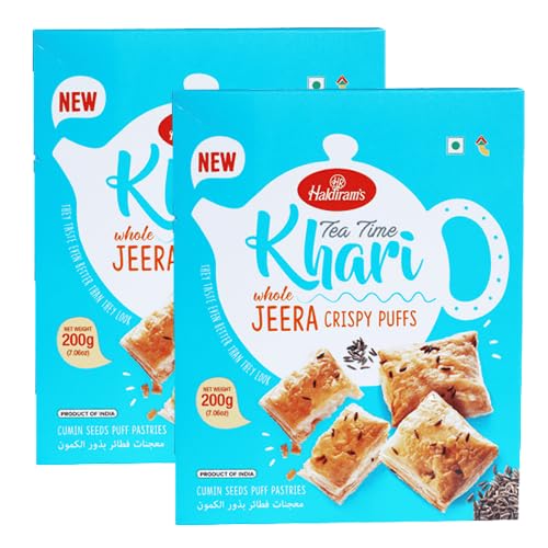 Haldirams Khari Jeera Puff (2 x 200g) von Generisch