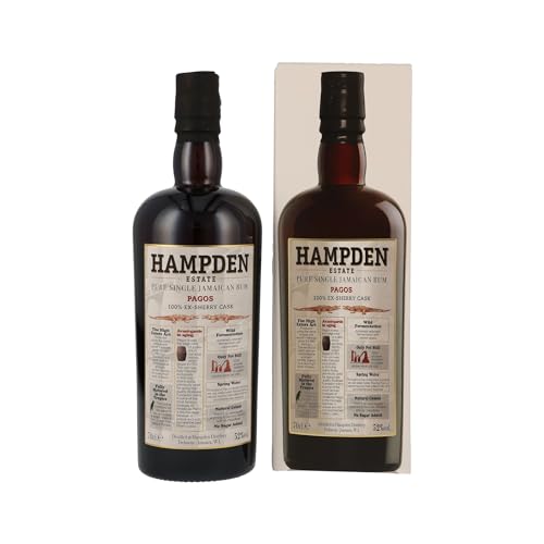 Hampden Estate Pagos 2023-100% Ex-Sherry Cask - Pure Single Jamaican Rum (1x0,7l) von Generisch