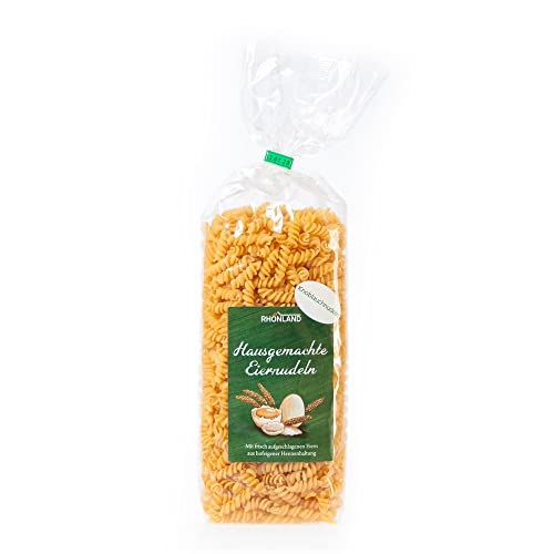 Hausgemachte Eiernudeln - Knoblauch-Nudeln (Spirelli) von Generisch