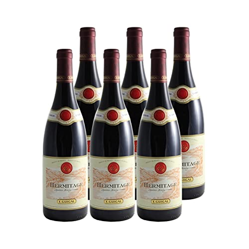 Hermitage Rotwein 2019 - Maison Guigal - g.U. - Rhonetal Frankreich - Rebsorte Syrah - 6x75cl von Generisch