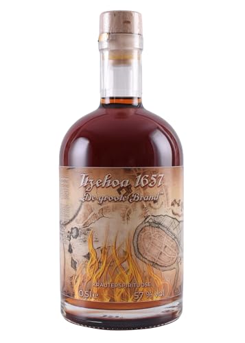 Holsteiner Geister Itzehoa 1657 "De groote Brand", Kräuterspirituose 500ml | 57% Vol. Alkohol | Kräuterschnaps | Natürliche Zutaten | Made in Germany Holsteiner Geister Itzehoa 1657 "De groote Brand", Kräuterspirituose 500ml | 57% Vol. Alkohol | Kräuterschnaps | Natürliche Zutaten | Made in Germany von Generisch
