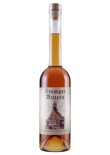 Holsteiner Geister Kremper Bittern, Kräuterbitter 500ml | 35% Vol. Alkohol | Kräuterschnaps | Magenbitter | Kräuterlikör | Natürliche Zutaten | Made in Germany (0,5l) von Generisch