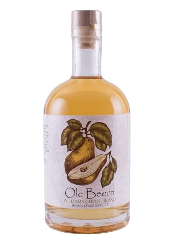 Holsteiner Geister Ole Beern, fassgelagerter Williams-Christ-Brand 500ml | 40,2% Vol. Alkohol | Natürliche Zutaten | Made in Germany Holsteiner Geister Ole Beern, fassgelagerter Williams-Christ-Brand 500ml | 40,2% Vol. Alkohol | Natürliche Zutaten | Made in Germany von Generisch