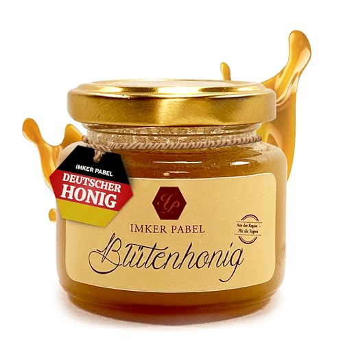 Rohhonig aus Deutschland - Echter Deutscher Honig vom Imker (Roh Honig) | 100% natürlich, sehr gesund, ohne Zusätze | Ideal für den täglichen Genuss - nachhaltig und natürlich - IMKER PABEL - 125g Rohhonig aus Deutschland - Echter Deutscher Honig vom Imker (Roh Honig) | 100% natürlich, sehr gesund, ohne Zusätze | Ideal für den täglichen Genuss - nachhaltig und natürlich - IMKER PABEL - 125g von Generisch