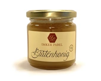 IMKER PABEL Blütenhonig - Deutscher Honig direkt vom Imker - 100% Roh, natürlich, sehr gesund, ohne Zusätze - Ideal für den täglichen Genuss- nachhaltig und natürlich von Generisch