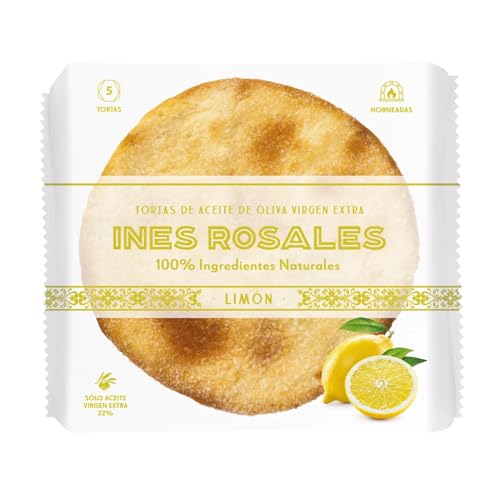 INÉS ROSALES Olivenöl-Küchlein mit nativem Olivenöl extra und Zitrone 5 Stück 150 g. 3er Pack INÉS ROSALES Olivenöl-Küchlein mit nativem Olivenöl extra und Zitrone 5 Stück 150 g. 3er Pack von Generisch