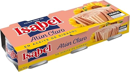 ISABEL LIGHT THUNFISCH-SONNENBLUMENÖL Dose 12X70G ISABEL LIGHT THUNFISCH-SONNENBLUMENÖL Dose 12X70G von Generisch
