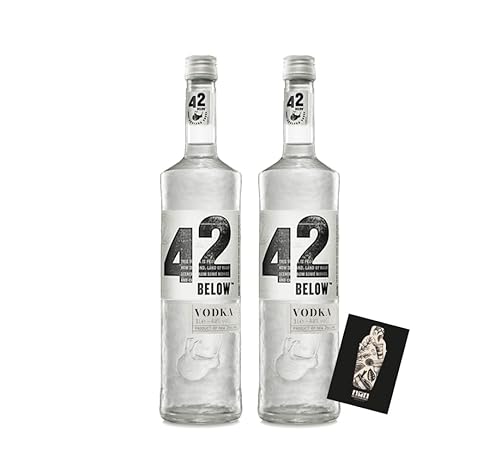 Generisch Individuelles Set mit 42 Below 2er Set neuseeländischer Vodka 2x 1L 40% VOL- [Enthält Sulfite] von Generisch
