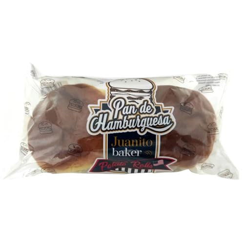JUANITO BAKER Kartoffelbrötchen Burger Kartoffelbrötchen 150 g. 6er-Pack von Generisch