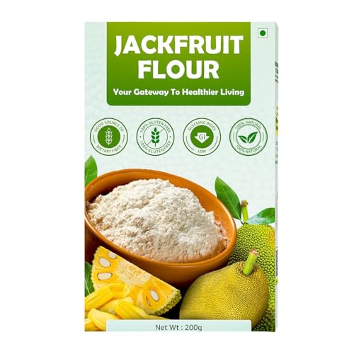 Jackfruit Flour – 100% Natural, Gluten-Free, Vegan Superfood – Ideal for Keto, Low-Carb & Diabetic Diets – Perfect for Baking, Cooking & Smoothies 200g von Generisch
