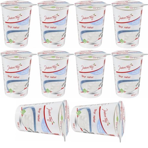Jedden Tag Skyr Natur 500 Gramm x 10 Stück Jedden Tag Skyr Natur 500 Gramm x 10 Stück von Generisch