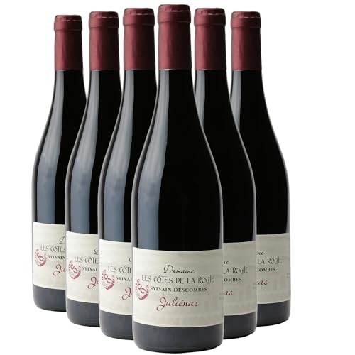 Juliénas Rotwein 2022 - Domaine les Côtes de la Roche - g.U. - Beaujolais Frankreich - Rebsorte Gamay - 6x75cl von Generisch