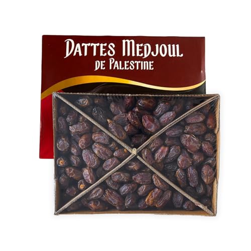 Jumbo Large Medjool Datteln 5kg aus Palästina – Premium Medjoul Datteln – Königsdatteln aus frischer Ernte – Einzigartiger Karamell-Geschmack – 100% Natürlich – Ohne Zusatzstoffe – Vegan Jumbo Large Medjool Datteln 5kg aus Palästina – Premium Medjoul Datteln – Königsdatteln aus frischer Ernte – Einzigartiger Karamell-Geschmack – 100% Natürlich – Ohne Zusatzstoffe – Vegan von Generisch