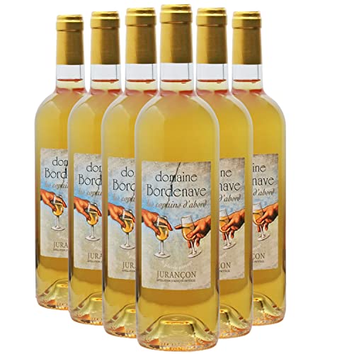 Jurançon Moelleux Les copains d'abord Weißwein 2021 - Domaine Bordenave süßer - g.U. - Süd-West Frankreich - Rebsorte Gros Manseng - 6x75cl von Generisch