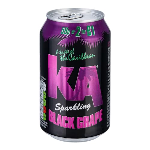 KA Sparkling Black Grape 330ml inkl. 0,25€ Pfand pro Dose (24) von Generisch