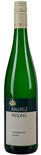 KALLFELZ Riesling Hochgewächs Weißwein Trocken (1 x 0,75 l), Jahrgang 2020, 11,5% Vol | Filigraner, Fruchtiger Riesling von der Mosel von KALLFELZ RIESLING