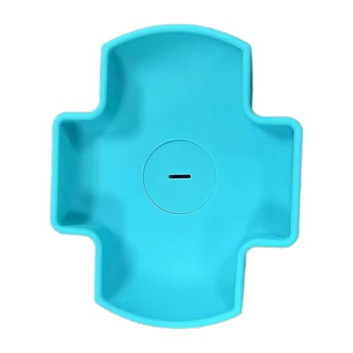 Kein Drop -Pop -Halter, am Stiel für Kinder | Wiederverwendbarer am Stielhalter Silicon Ice Pop Stand - Creme Stickschutz waschbarer tragbarer Tropffänger für Gefrierschrank von Generisch