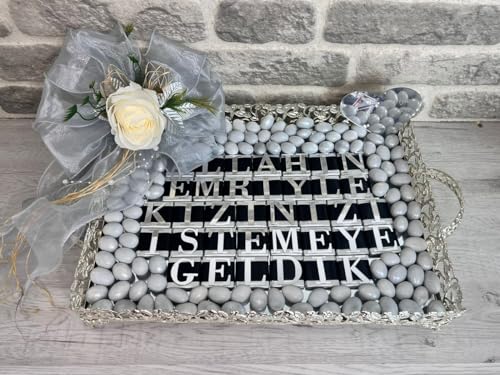 Kiz Isteme Cikolatasi, Allahin Emriyle Kizinizi Istemeye Geldik, Schokolade,Plexischrift Allahin emriyle Kizinizi istemeye geldik, Verlobung, Söz, Nisan, DIY, Damat, Gelin, Dügün, Hochzeit von Generisch
