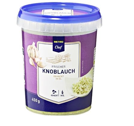 Knoblauch gehackt - 450 g Becher Knoblauch gehackt - 450 g Becher von Generisch