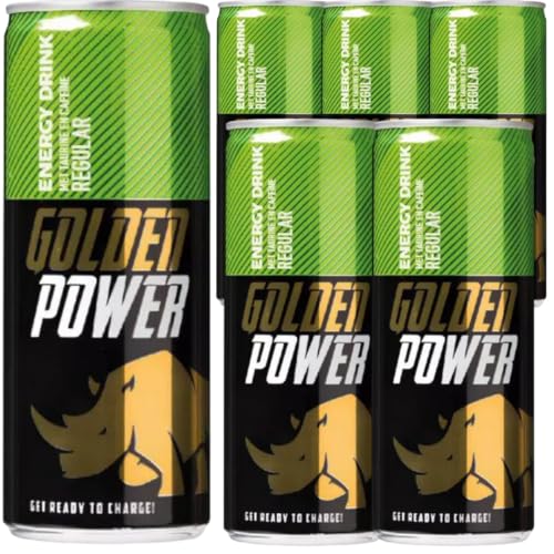 Kohlensäurehaltiges Energy-Getränk – 250 ml Dose, Erfrischender Geschmack, 6 Er von Generisch