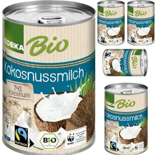 Kokosnussmilch 400 milliliter x 5 Stück mit Pufai Grocery Kokosnussmilch 400 milliliter x 5 Stück mit Pufai Grocery von Generisch