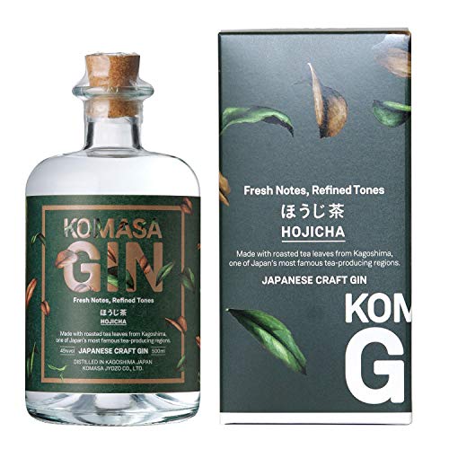 Komasa Gin, Hojicha Gin, japanischer Gin mit geröstetem Grüntee aus Kagoshima, Wacholderbeere und japanische Zypresse als weitere Botanicals alc. 45% vol., 500ml Komasa Gin, Hojicha Gin, japanischer Gin mit geröstetem Grüntee aus Kagoshima, Wacholderbeere und japanische Zypresse als weitere Botanicals alc. 45% vol., 500ml von 小正醸造