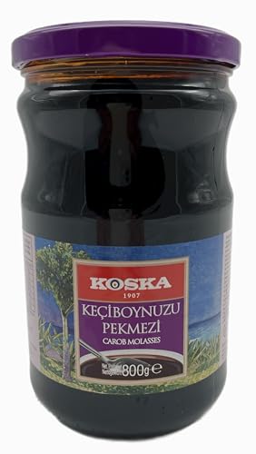 Koska-Johannisbrot sirup-Keciboynuzu Pekmezi -VEGAN 100% natürlicher Inhalt/ohne Farbstoffe/Ohne Konservierungsstoffe 800g Stück Koska-Johannisbrot sirup-Keciboynuzu Pekmezi -VEGAN 100% natürlicher Inhalt/ohne Farbstoffe/Ohne Konservierungsstoffe 800g Stück von Generisch