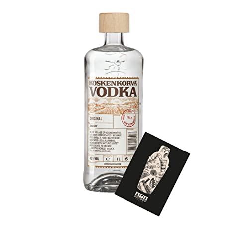 Generisch Koskenkorva Vodka 1L (40% Vol) Wodka from Koskenkorva since 1953 Finnland- [Enthält Sulfite] von Generisch