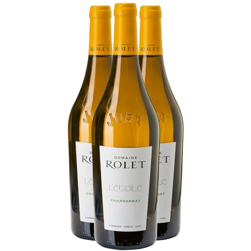 L'Etoile Chardonnay En Novalet Weißwein 2020 - Domaine Rolet - g.U. - Jura Frankreich - Rebsorte Chardonnay - 3x75cl von Generisch