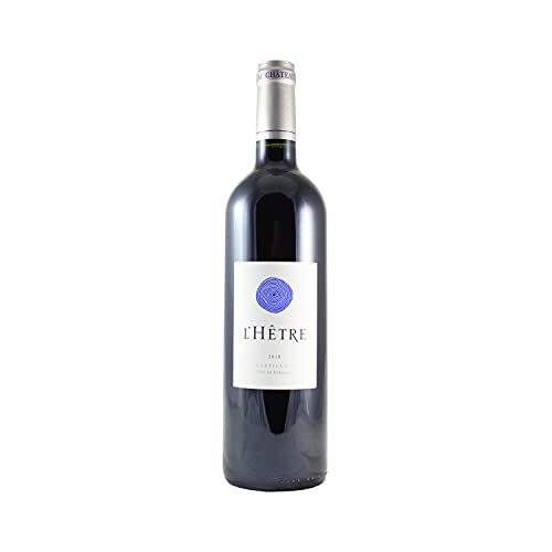 L'Hêtre Rotwein 2018 - Bio - Thienpont Vins Fins - g.U. Côtes de Bordeaux Castillon - Bordeaux Frankreich - Rebsorte Cabernet Franc, Merlot - 75cl von Generisch