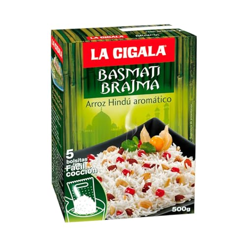 LA CIGALA Basmati-Reis, 500 g Packung, 2er-Pack. LA CIGALA Basmati-Reis, 500 g Packung, 2er-Pack. von Generisch
