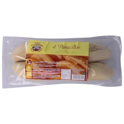 LA GAÑANÍA Vorgebackene Brötchen 4 Stk. 200 g. 4er-Pack. LA GAÑANÍA Vorgebackene Brötchen 4 Stk. 200 g. 4er-Pack. von Generisch