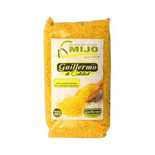 LEGUMBRES GUILLERMO Hirse 100% natürlich LEGUMBRES GUILLERMO Beutel 500 g 2er Pack von Generisch