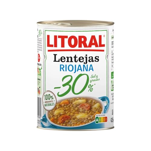 LITORAL Rioja-Linsen LITORAL 425 g 3er-Pack. von Generisch