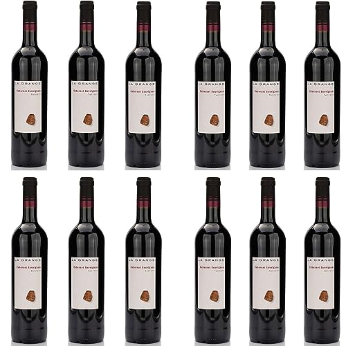 La Grange Cabernet Sauvignon Terroir 2019 (0,75 l) - Eleganter französischer Rotwein mit tiefen Cassis-Noten und samtiger Textur (12 x 0,75 l) von Generisch