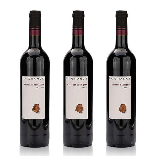 La Grange Cabernet Sauvignon Terroir 2019 (0,75 l) - Eleganter französischer Rotwein mit tiefen Cassis-Noten und samtiger Textur (3 x 0,75 l) von Generisch