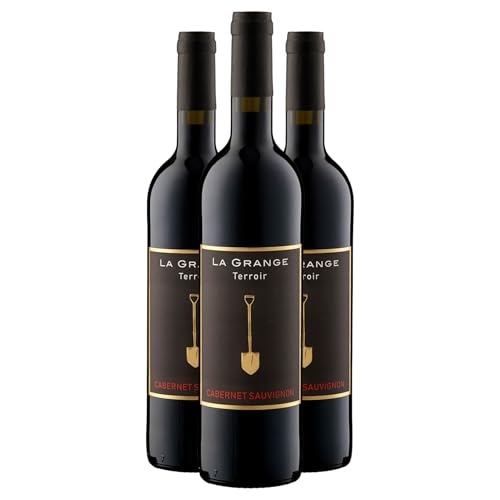 La Grange Cabernet Sauvignon Terroir 2019 (0,75 l) - Eleganter französischer Rotwein mit tiefen Cassis-Noten und samtiger Textur (3 x 0,75 l) von Generisch