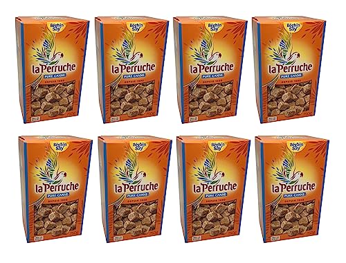 La Perruche 8x750g natürlicher brauner Zucker Rohrzucker Würfelzucker La Perruche 8x750g natürlicher brauner Zucker Rohrzucker Würfelzucker von Generisch