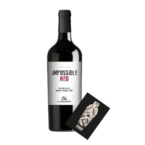 Laborie Impossible Red Magnum 1,5L (14% Vol) South Africa Pinotage (80%) Shiraz (20%)- [Enthält Sulfite] von Generisch