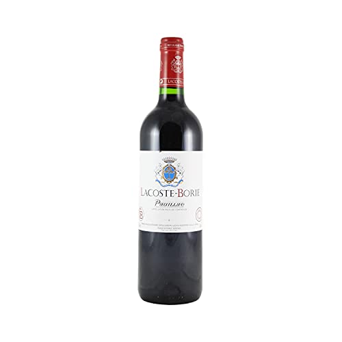 Lacoste-Borie Rotwein 2018 - Château Grand-Puy-Lacoste - g.U. Pauillac - Bordeaux Frankreich - Rebsorte Cabernet Sauvignon, Merlot, Cabernet Franc - 75cl - 90/100 Decanter von Generisch