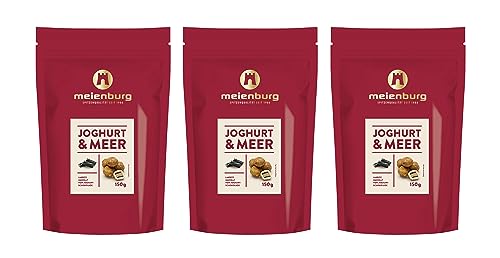 Lakritz Umhüllt von Weisser Schoklade Meienburg Joghurt & Meer 3x150g von Geakv