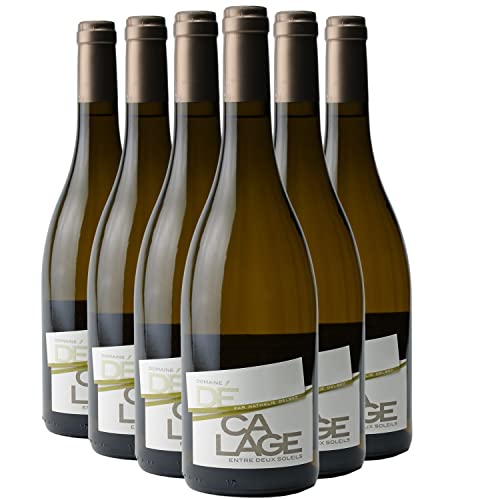 Languedoc Entre Deux Soleils Weißwein 2022 - Bio - Domaine DeCalage - g.U. - Languedoc - Roussillon Frankreich - Rebsorte Grenache Blanc, Rolle, Roussanne - 6x75cl von Generisch