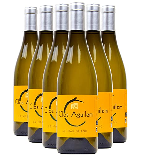 Languedoc Le Mas Weißwein 2021 - Bio - Clos Aguilem - g.U. - Languedoc - Roussillon Frankreich - Rebsorte Grenache Blanc, Chenin, Miel - 6x75cl von Generisch