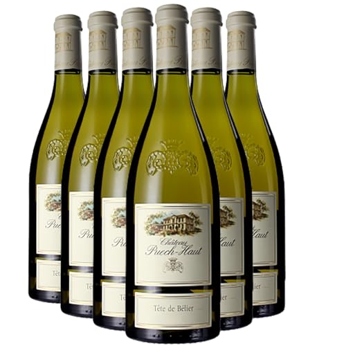 Languedoc Tête de Bélier Weißwein 2022 - Château Puech Haut - g.U. - Languedoc - Roussillon Frankreich - Rebsorte Roussanne, Marsanne, Grenache Blanc - 6x75cl Languedoc Tête de Bélier Weißwein 2022 - Château Puech Haut - g.U. - Languedoc - Roussillon Frankreich - Rebsorte Roussanne, Marsanne, Grenache Blanc - 6x75cl von Generisch