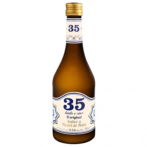 Pastel de Nata Likör aus Portugal 0,7L Flasche - Licor 35 Pastel de Nata Likör aus Portugal 0,7L Flasche - Licor 35 von Generisch